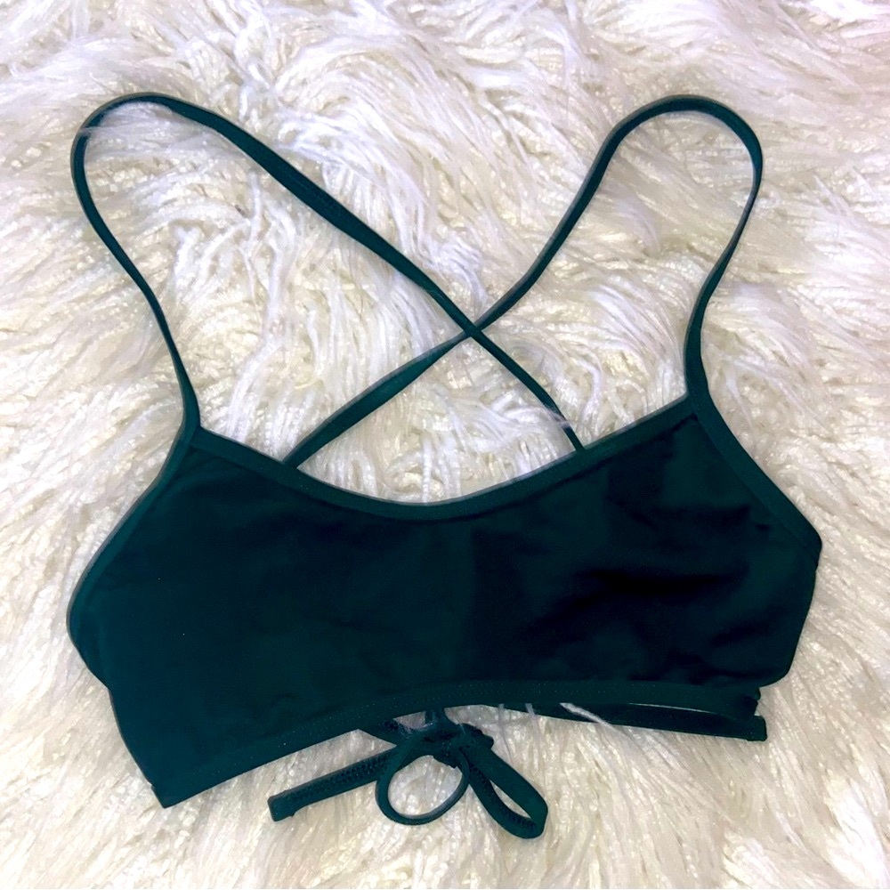 Jolyn Clothing Emerald Bikini Top